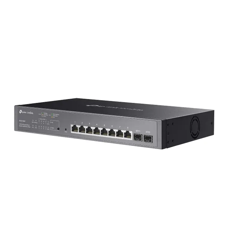 Switch 10 puertos Administrado PoE+ TP-Link 150W Omada SG2210MP 3