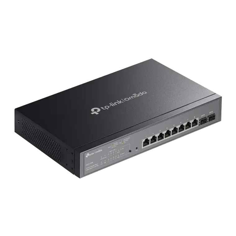 Switch 10 puertos Administrado PoE+ TP-Link 150W Omada SG2210MP 4
