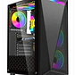 Gabinete Gamer ATX Negro con Vidrio Templado U09  - Miniatura 1