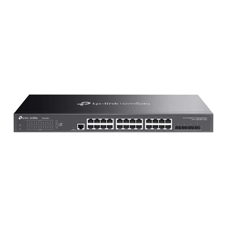 Switch 24 puertos Administrado 10G SFP+ TP-Link Omada SG3428X 1