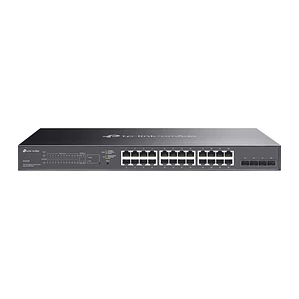 Switch 28 puertos Administrado PoE+ TP-Link 250W Omada SG2428P