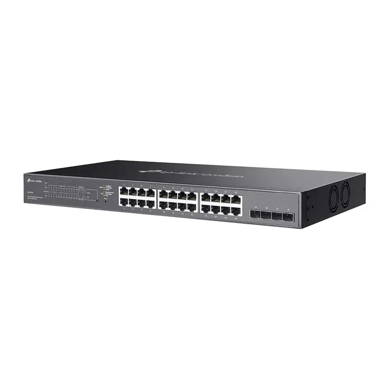 Switch 28 puertos Administrado PoE+ TP-Link 250W Omada SG2428P 3