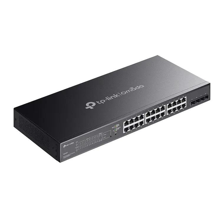 Switch 28 puertos Administrado PoE+ TP-Link 250W Omada SG2428P 4