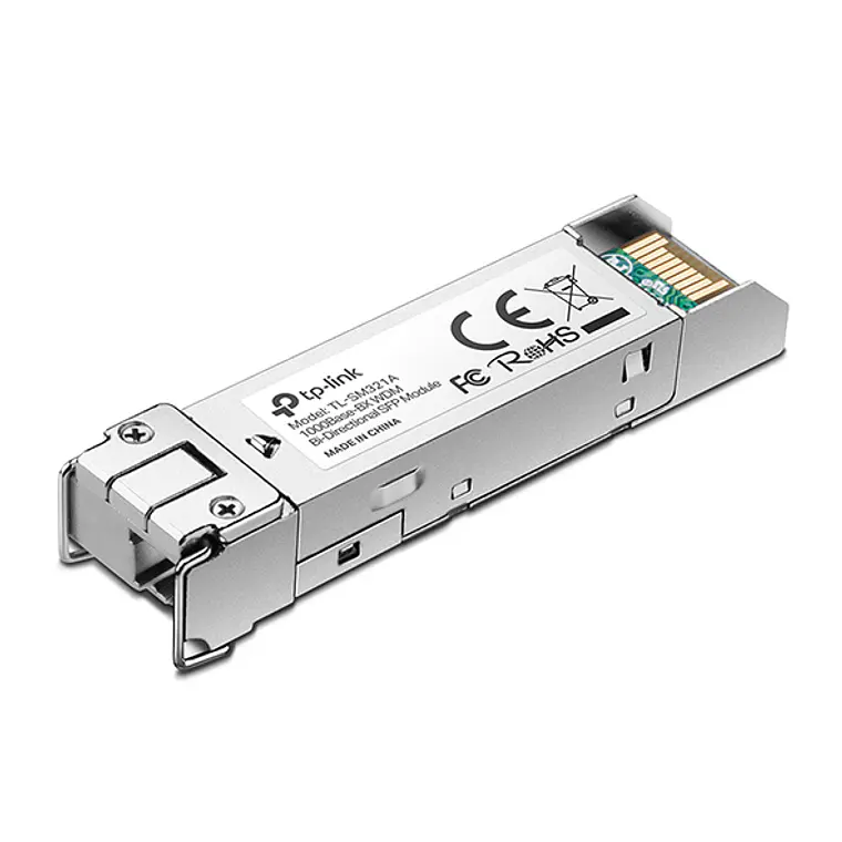Módulo SFP WDM Bi-Directional Gigabit 10km TP-Link TX:1550nm/RX:1310nm TL-SM321A 1