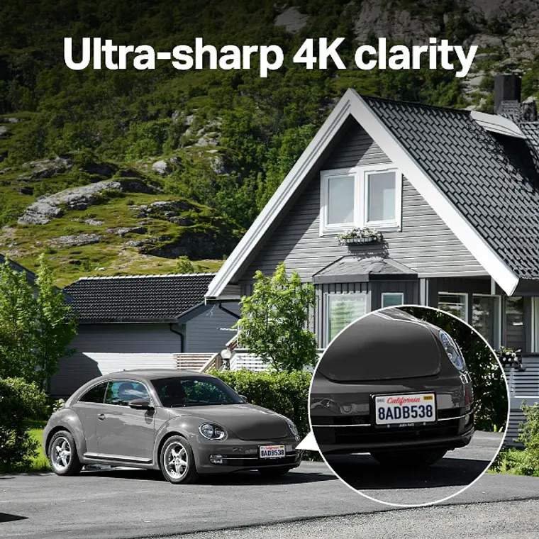 Cámara de Vigilancia Wi-Fi 4K Solar con Batería TP-Link Tapo C660 KIT 3