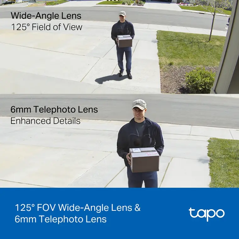 Cámara de Vigilancia Doble Lente 3K Wi-Fi Interior y Exterior TP-Link Tapo C246D 5
