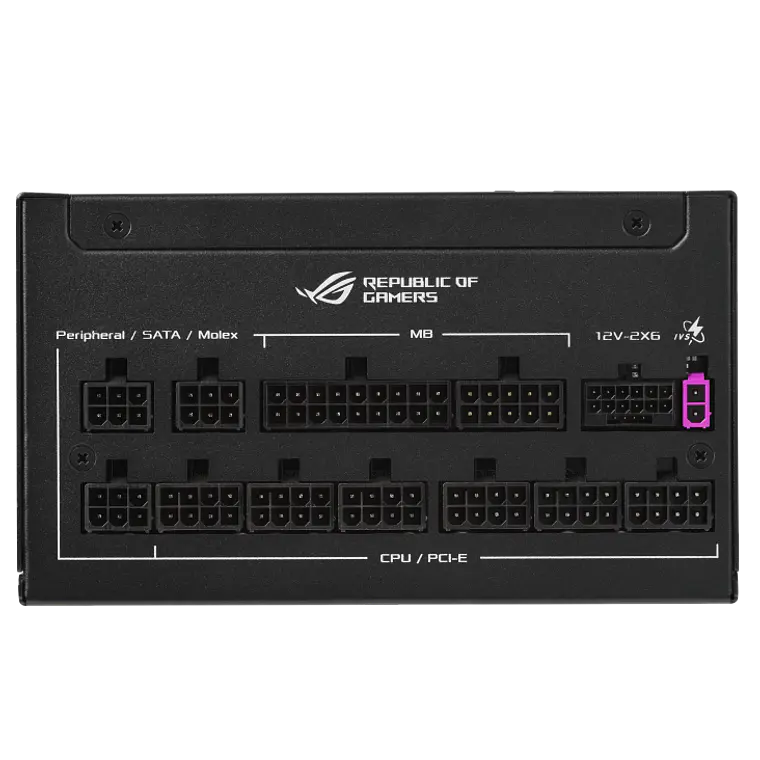 Fuente de poder 1200W ROG Strix Platinum ATX 3.1 80+ Platinum 8