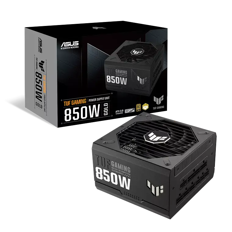 Fuente de poder 850W TUF Gaming Gold ATX 3.1 80+ Gold 1