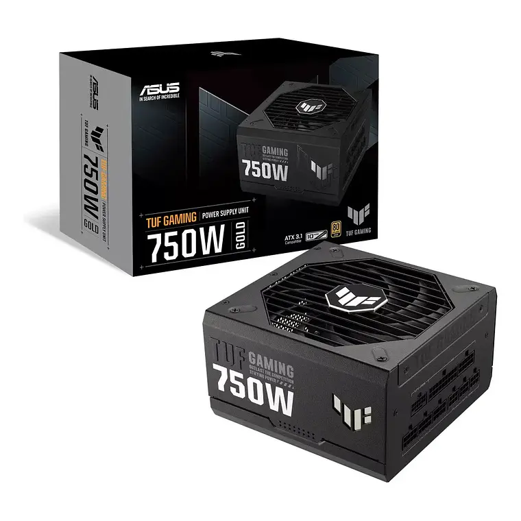 Fuente de poder 750W TUF Gaming 750G EVO ATX 3.1 80+ Gold 1
