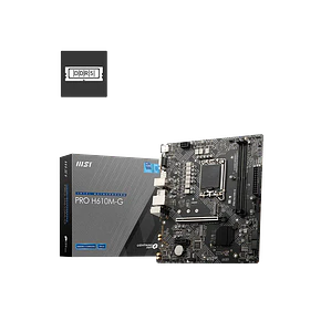Placa Madre MSI Pro H610M-G (LGA 1700, DDR5, PCIe 4.0)