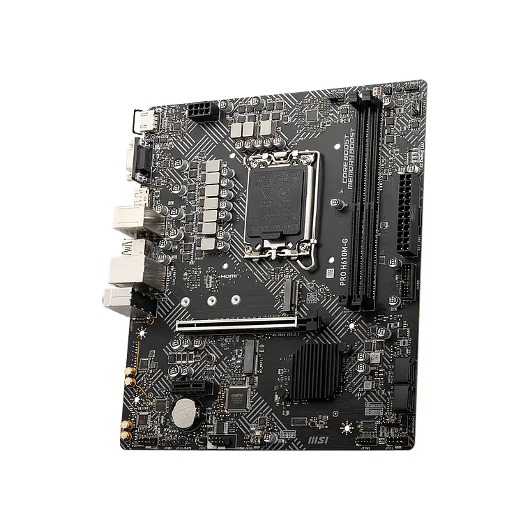 Placa Madre MSI Pro H610M-G (LGA 1700, DDR5, PCIe 4.0) 3