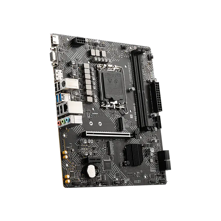 Placa Madre MSI Pro H610M-G (LGA 1700, DDR5, PCIe 4.0) 4