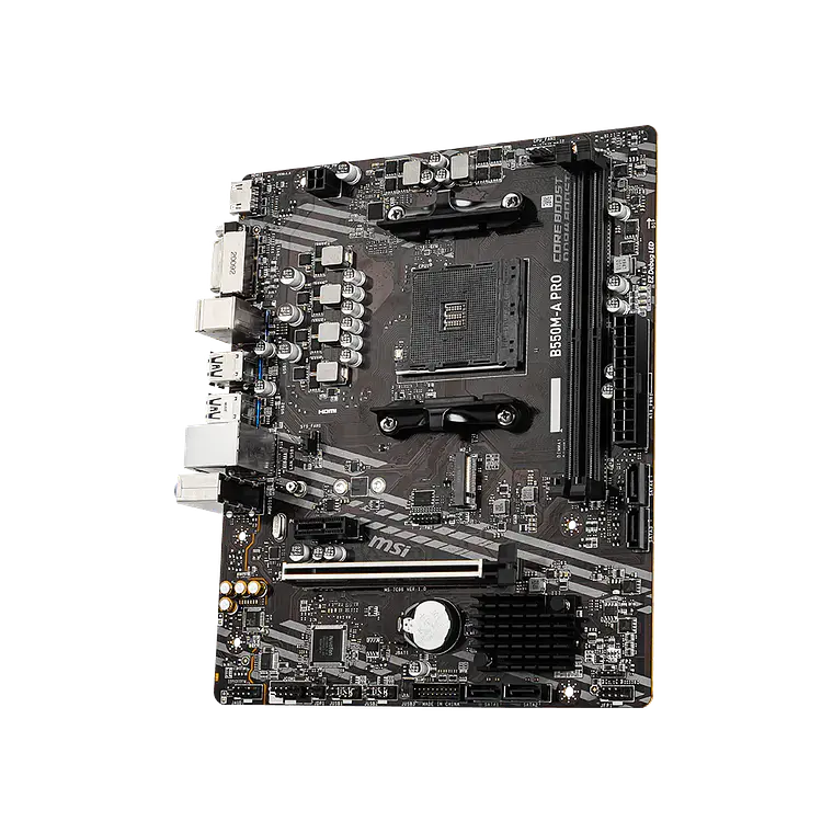 Placa Madre MSI B550M-A PRO (Socket AM4, DDR4, PCIe 4.0) 3