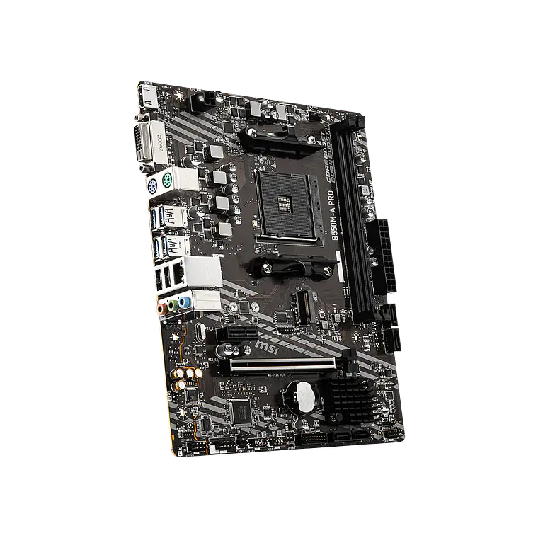 Placa Madre MSI B550M-A PRO (Socket AM4, DDR4, PCIe 4.0) 4