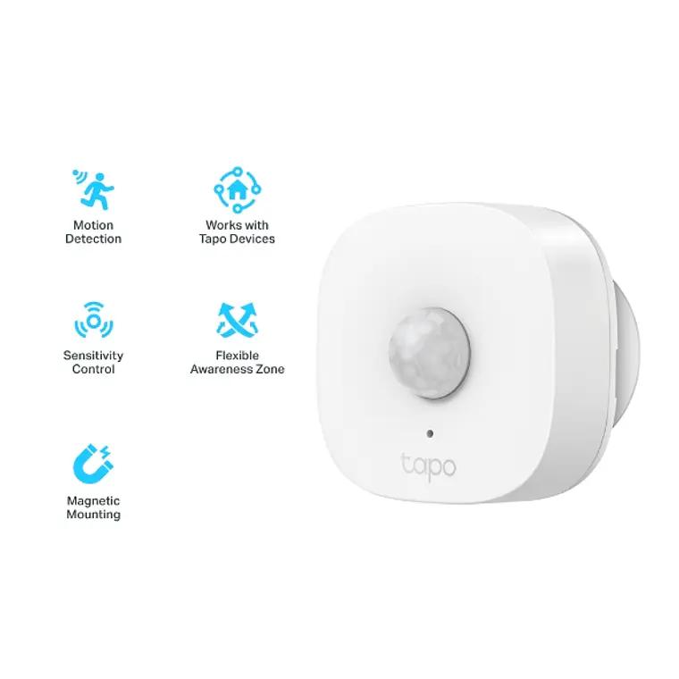 Sensor de Movimiento Inteligente TP-Link Tapo T100 Wi-Fi Smart Motion Sensor 3