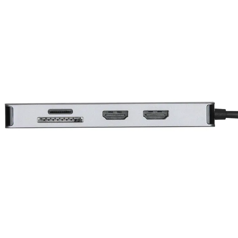 Docking Station USB-C Alt Mode Dual HDMI 4K con Pass-Thru 100W 3