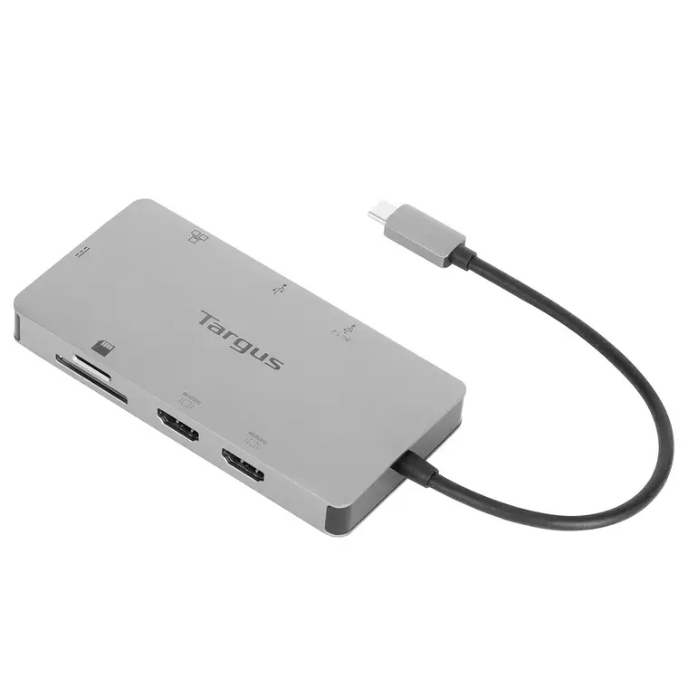Docking Station USB-C Alt Mode Dual HDMI 4K con Pass-Thru 100W 5