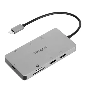 Docking Station USB-C Alt Mode Dual HDMI 4K con Pass-Thru 100W