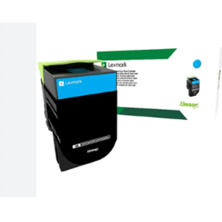 Cartucho de Toner Lexmark, color Cian  1