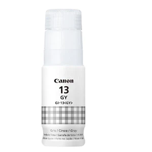 Botella de Tinta Canon, Color Gris 