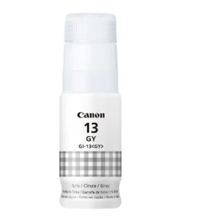 Botella de Tinta Canon, Color Gris  1