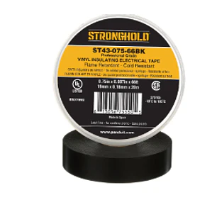 Cinta Aislante Panduit StrongHold ST43 19mm x 20m 600V Profesional