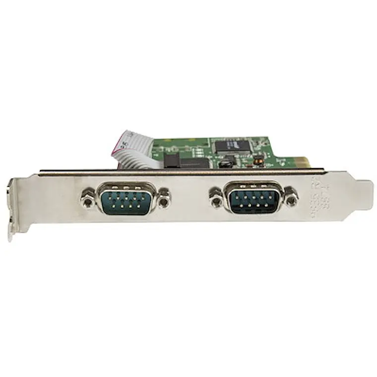 Tarjeta Serial PCI Express 2 Puertos DB9 RS232 UART 16C1050 Adaptador Interno StarTech.com 2