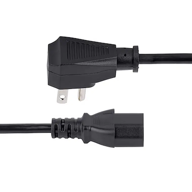 Cable de Alimentación 1.8m NEMA 5-15P a C13 Plano 10A 125V PXTF1016 3
