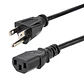 Cable de Alimentación 1,8m NEMA 5-15P a C13 10A 125V PXT101 - Miniatura 1