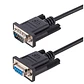 Cable Serie Null-Modem RS232 DB9 Macho a Hembra StarTech.com 3m - Miniatura 1