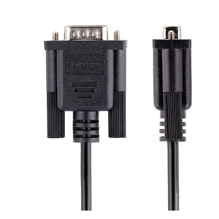 Cable Serie Null-Modem RS232 DB9 Macho a Hembra StarTech.com 3m 2