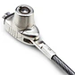 Candado de Seguridad para Notebook Cable de Acero Llave Estándar/Noble 2m - Miniatura 2