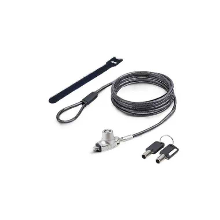 Candado de Seguridad para Notebook Cable de Acero Llave Estándar/Noble 2m 4