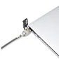 Candado de Seguridad para Notebook Cable de Acero Llave Estándar/Noble 2m - Miniatura 5
