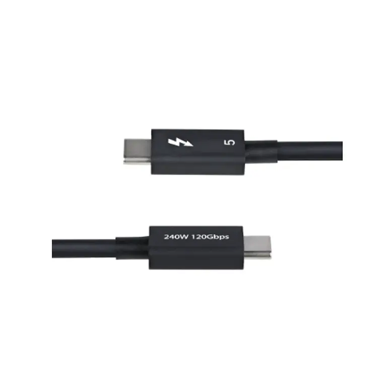 Cable Thunderbolt 5 Macho a Macho StarTech.com 1m 80Gbps 240W 3