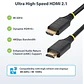 Cable HDMI 2.1 8K 60Hz / 4K 120Hz Certificado 48Gbps StarTech.com 1m - Miniatura 2