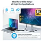 Cable HDMI 2.1 8K 60Hz / 4K 120Hz Certificado 48Gbps StarTech.com 1m - Miniatura 3