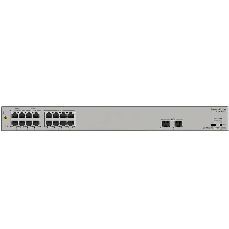 Switch 16 Puertos Huawei S110-16LP2SR Gigabit PoE+ Fanless Rack 1U 6