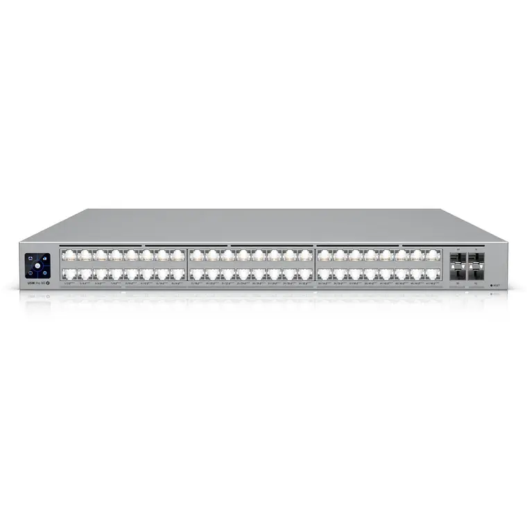 Switch 48 Puertos Ubiquiti UniFi ECS-48-PoE Layer 3 Etherlighting Multi-Gigabit 1