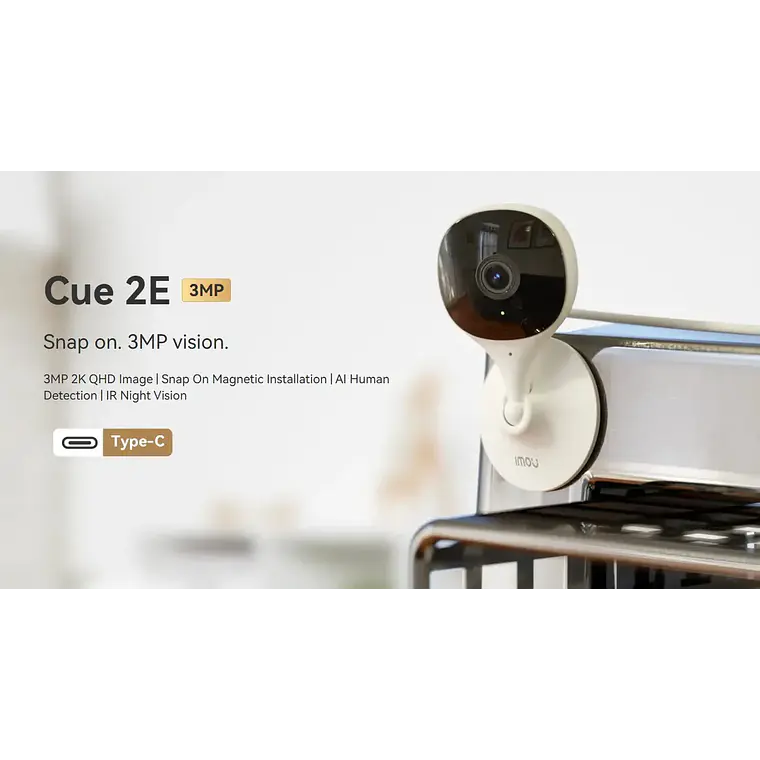 Cámara de Seguridad Wi-Fi Imou Cue 2 1080P con Detección de Personas 2