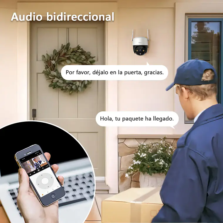 Cámara de Seguridad 4G Imou Cruiser SC 3MP PT Exterior con Conectividad Celular 5