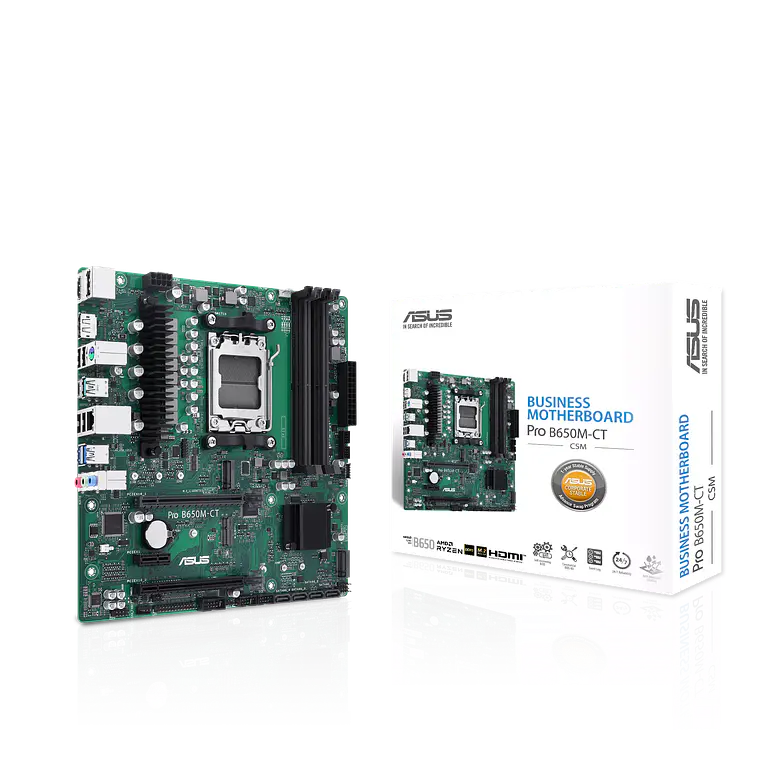 Placa Madre ASUS Pro B650M-CT-CSM AM5 Micro-ATX Business 1