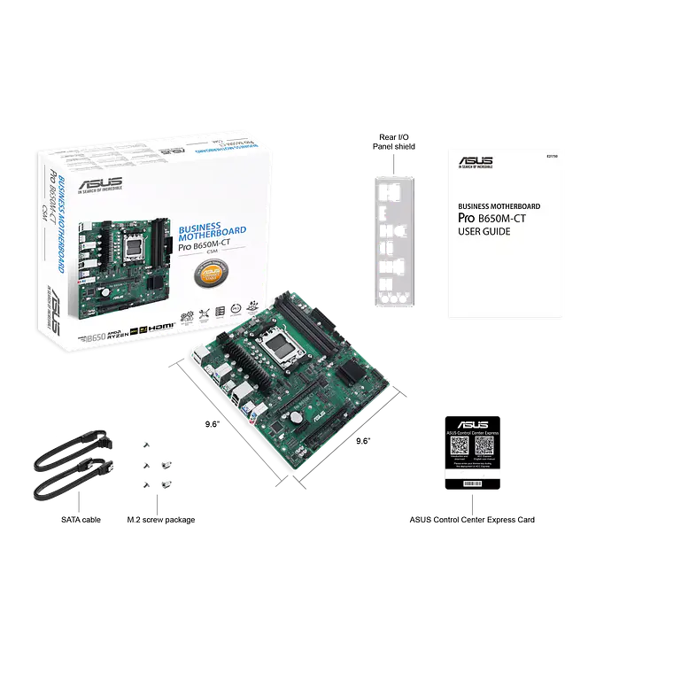 Placa Madre ASUS Pro B650M-CT-CSM AM5 Micro-ATX Business 6