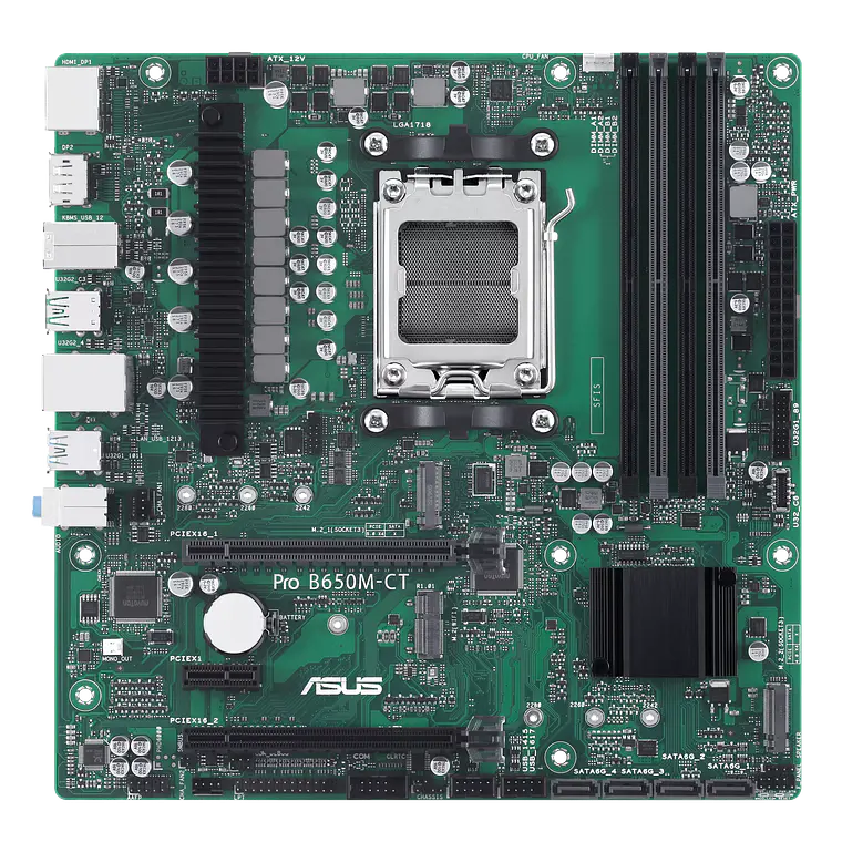 Placa Madre ASUS Pro B650M-CT-CSM AM5 Micro-ATX Business 8