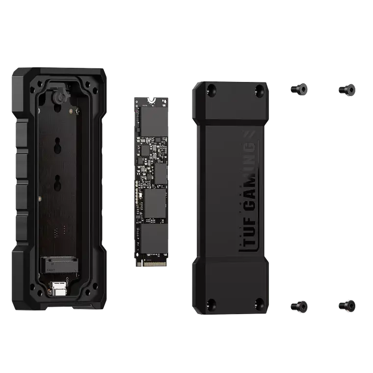 Cofre SSD ASUS TUF Gaming A2 M.2 NVMe/SATA USB-C 20Gbps IP68 5