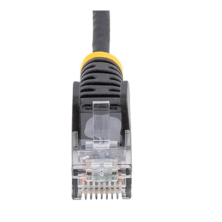 Cable de Red Ethernet CAT6 Delgado LSZH 28AWG Snagless 100W PoE 15m StarTech.com Negro 5