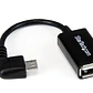 Adaptador Micro USB OTG Ángulo Derecho a USB 12cm StarTech.com UUSBOTGRA - Miniatura 1