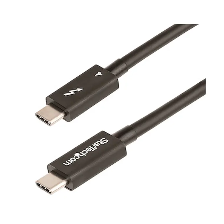 Cable Thunderbolt 4 Certificado Intel 1m 40Gbps 100W PD 8K Video StarTech TBLT4MM1M 1