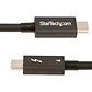 Cable Thunderbolt 4 Certificado Intel 1m 40Gbps 100W PD 8K Video StarTech TBLT4MM1M - Miniatura 3