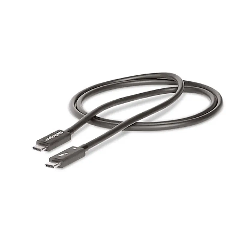 Cable Thunderbolt 4 Certificado Intel 1m 40Gbps 100W PD 8K Video StarTech TBLT4MM1M 8